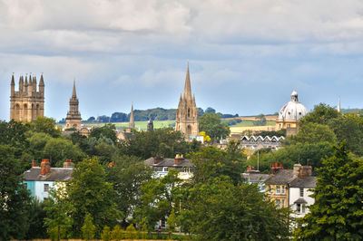 Buildings in city