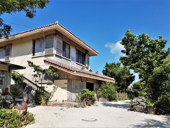 A house on taketomi island, okinawa, japan