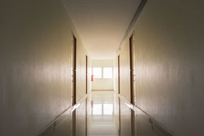 Corridor of building