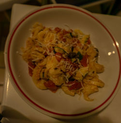 Close-up of served food in bowl