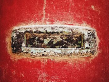 Close up of red wine