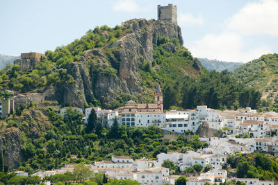 Buildings in a city