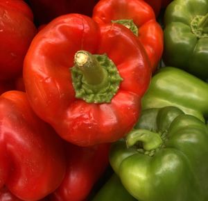 Full frame of tomatoes