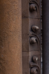 Carvings on wall