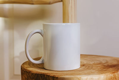Close-up of coffee on table