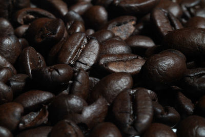 Full frame shot of coffee beans