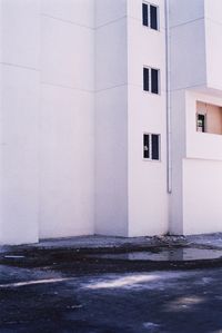 Building against blue sky