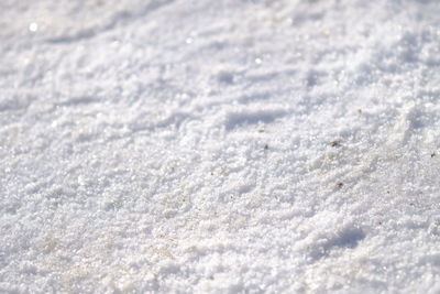 Full frame shot of snow