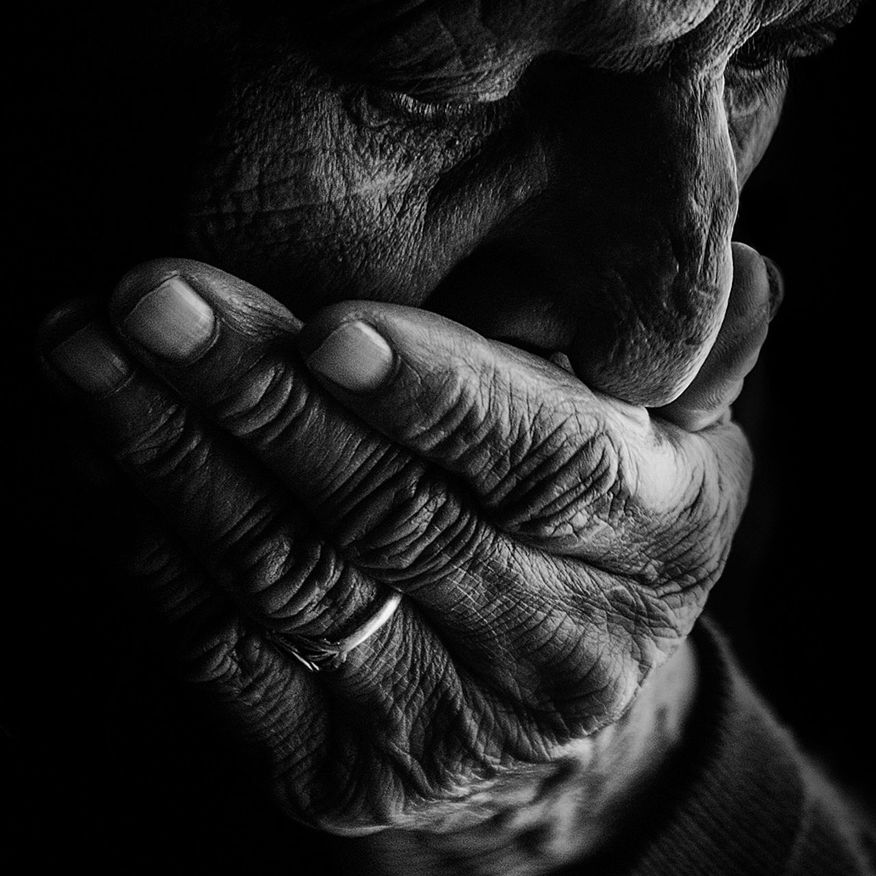 CLOSE UP OF WOMAN'S HAND