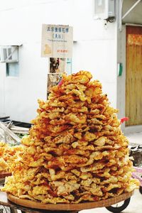 Close-up of food for sale