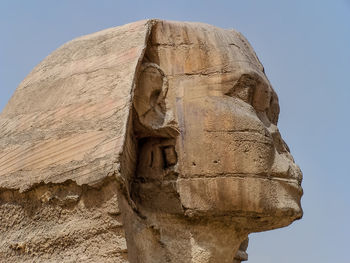 Low angle view of statue