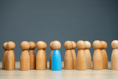 Close-up of chess pieces against black background