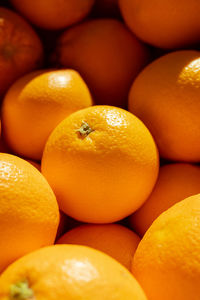 Full frame shot of oranges