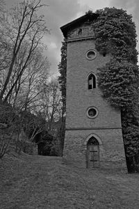 Low angle view of built structure