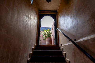 Interior of building