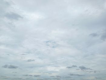 Low angle view of clouds in sky