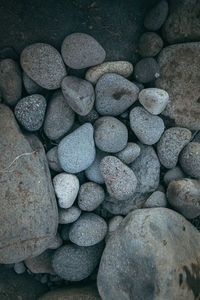 Full frame shot of stones