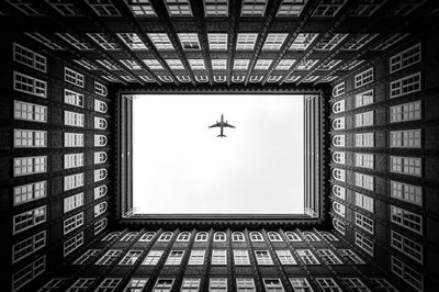 Low angle view of building against sky