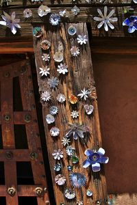 Close-up of wooden wall