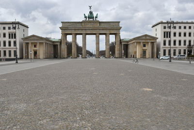 View of monument in city