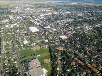 Aerial view of cityscape