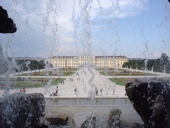 Buildings in water