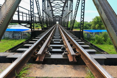 View of railroad tracks