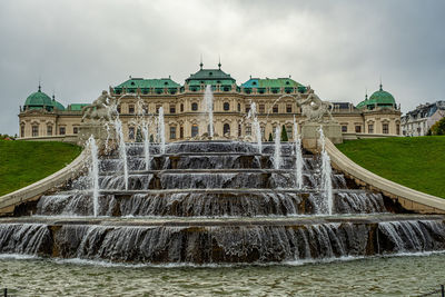 Vienna, austria, september 27 2022 the belvedere is a historic building complex in vienna. 