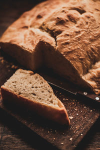 Close-up of dessert