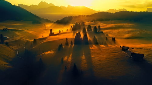 Mountain landscape in the andes, peru, cordiliera blanca