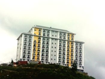 Low angle view of building against sky