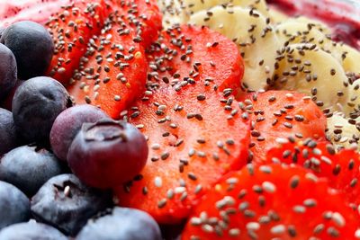 Close-up of strawberries