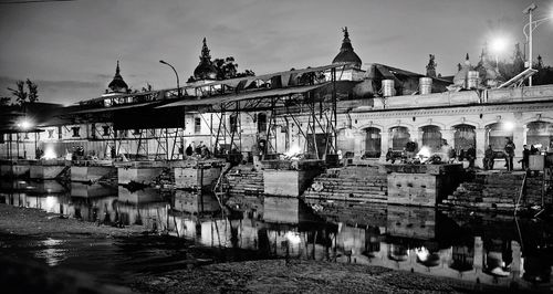 Pashupatinath temple against sky