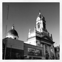 Low angle view of church