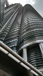 Low angle view of modern building
