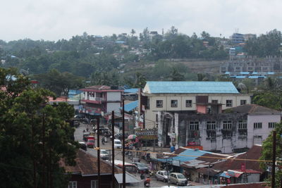 View of cityscape against sky