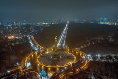 Großer stern berlin mit siegessäule