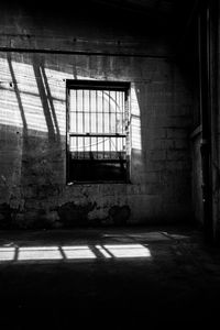 Interior of abandoned home