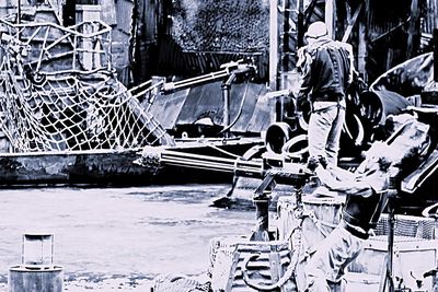 View of an abandoned building