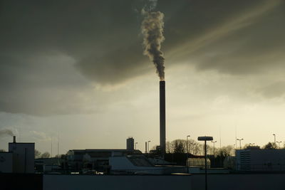 Low angle view of cloudy sky