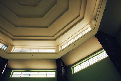 Low angle view of ceiling