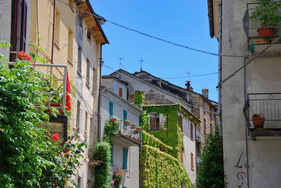 The village of compiano, province of parma, emilia romagna, italy.