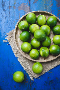Close-up of fruits on wood