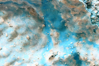 Full frame shot of blue rocks