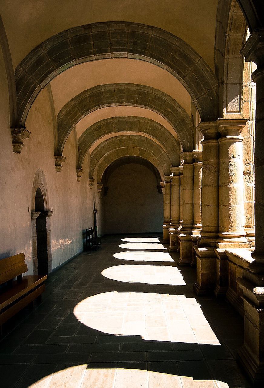 VIEW OF CORRIDOR OF HISTORICAL BUILDING