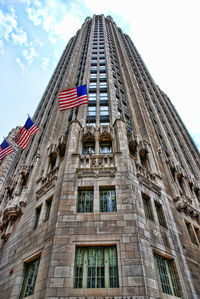 Low angle view of building against sky