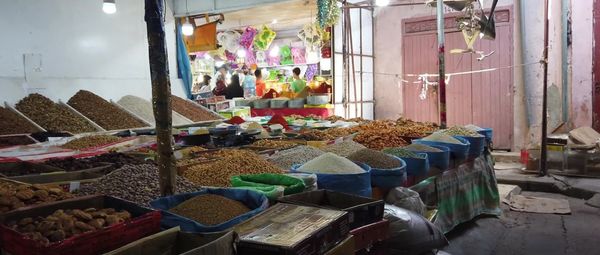 Market stall for sale in store