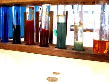 Close-up of food on table