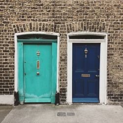 Blue door