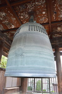 Low angle view of temple